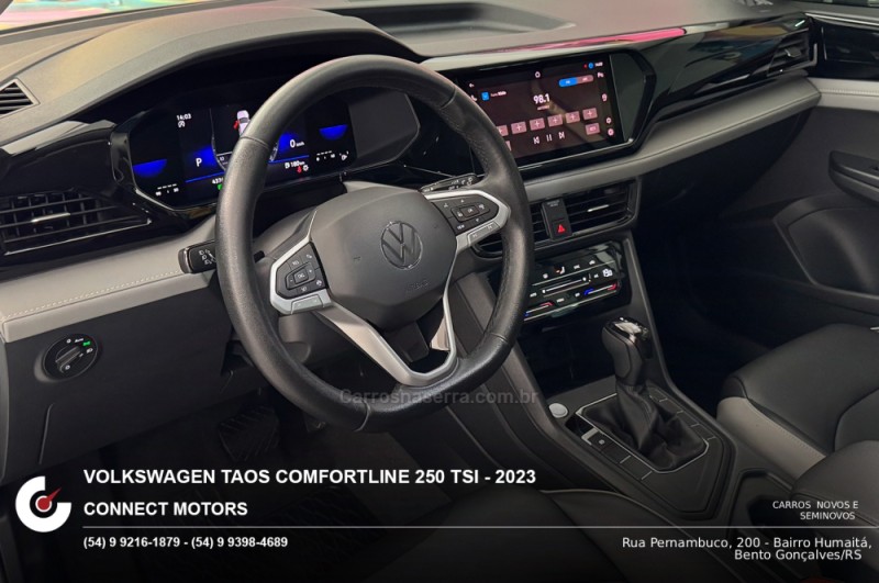 TAOS 1.4 16V COMFORTLINE TSI FLEX 4P AUTOMÁTICO - 2023 - BENTO GONçALVES