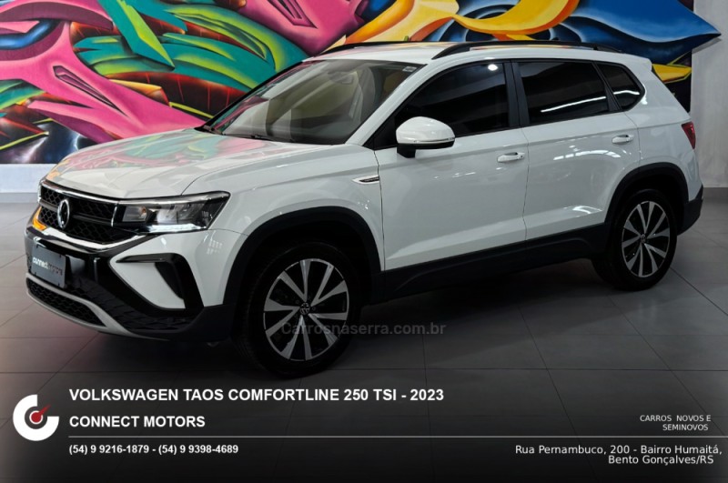 TAOS 1.4 16V COMFORTLINE TSI FLEX 4P AUTOMÁTICO - 2023 - BENTO GONçALVES