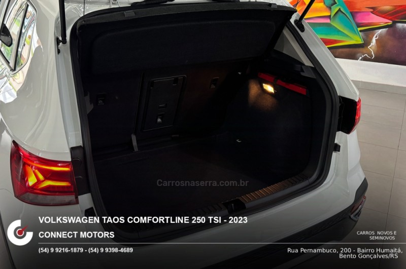 TAOS 1.4 16V COMFORTLINE TSI FLEX 4P AUTOMÁTICO - 2023 - BENTO GONçALVES