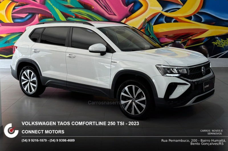 taos 1.4 16v comfortline tsi flex 4p automatico 2023 bento goncalves