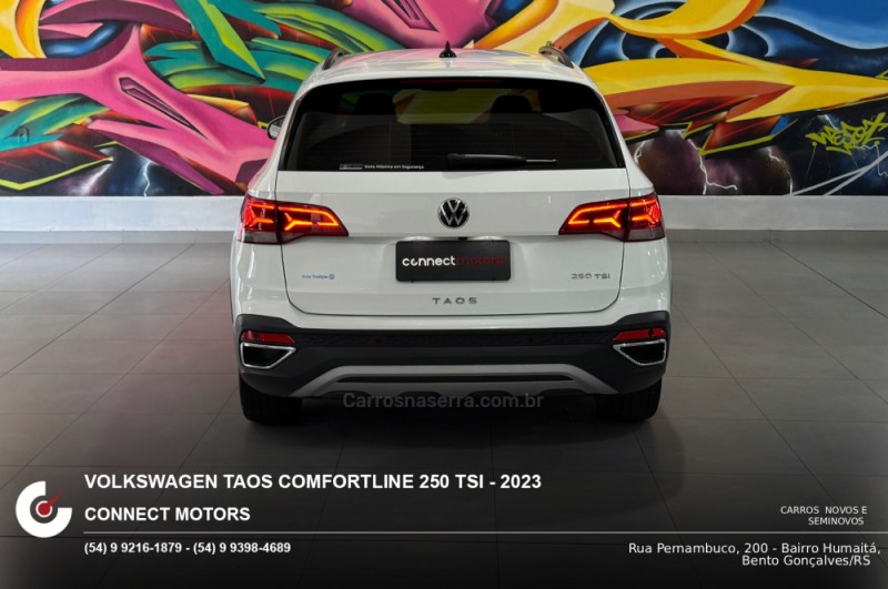TAOS 1.4 16V COMFORTLINE TSI FLEX 4P AUTOMÁTICO - 2023 - BENTO GONçALVES