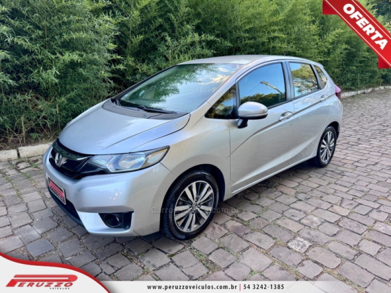 fit 1.5 exl 16v flex 4p automatico 2015 nova prata