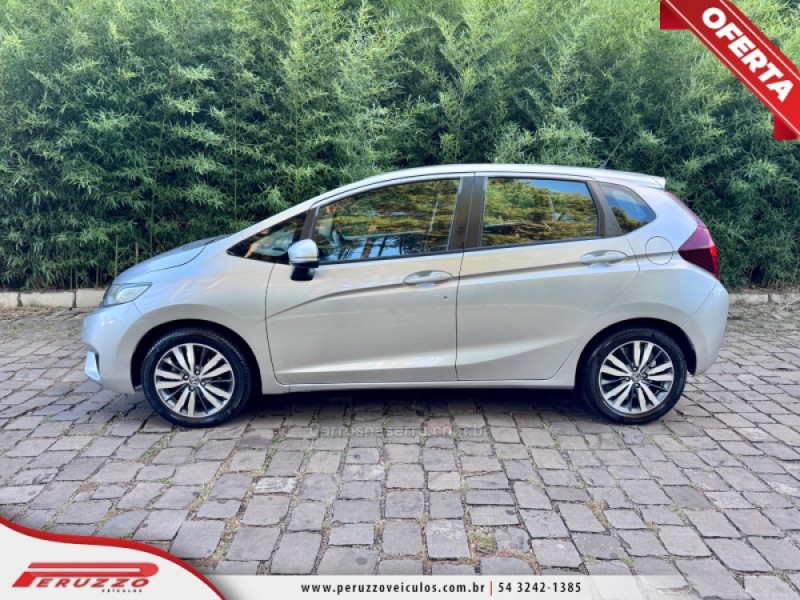 FIT 1.5 EXL 16V FLEX 4P AUTOMÁTICO - 2015 - NOVA PRATA
