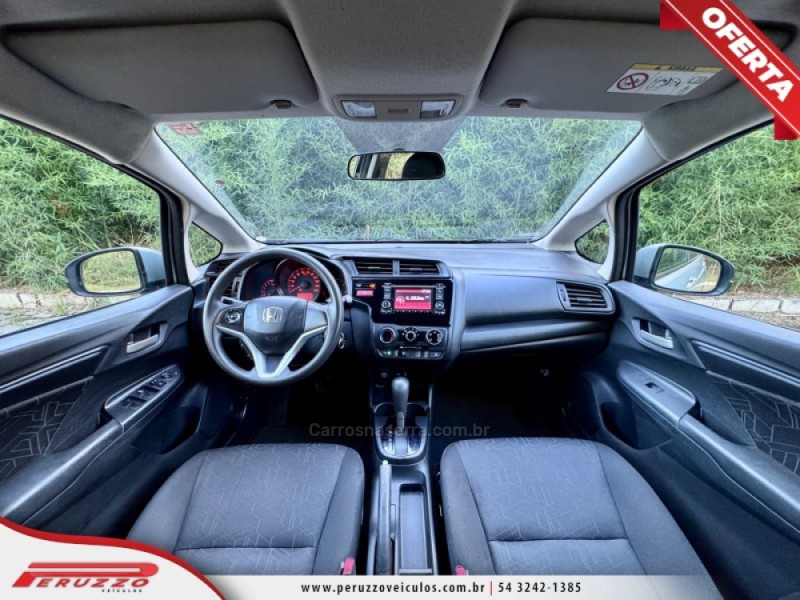 FIT 1.5 EXL 16V FLEX 4P AUTOMÁTICO - 2015 - NOVA PRATA