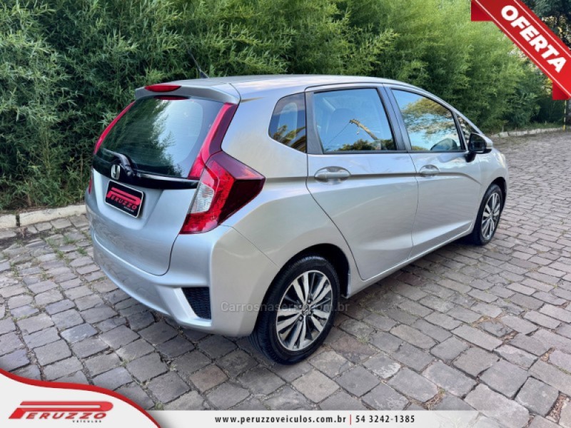 FIT 1.5 EXL 16V FLEX 4P AUTOMÁTICO - 2015 - NOVA PRATA