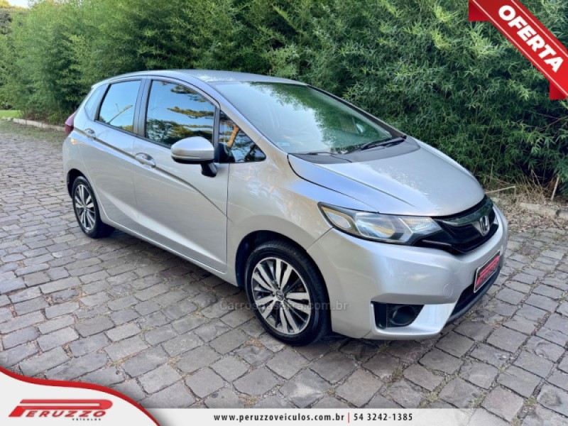 FIT 1.5 EXL 16V FLEX 4P AUTOMÁTICO - 2015 - NOVA PRATA