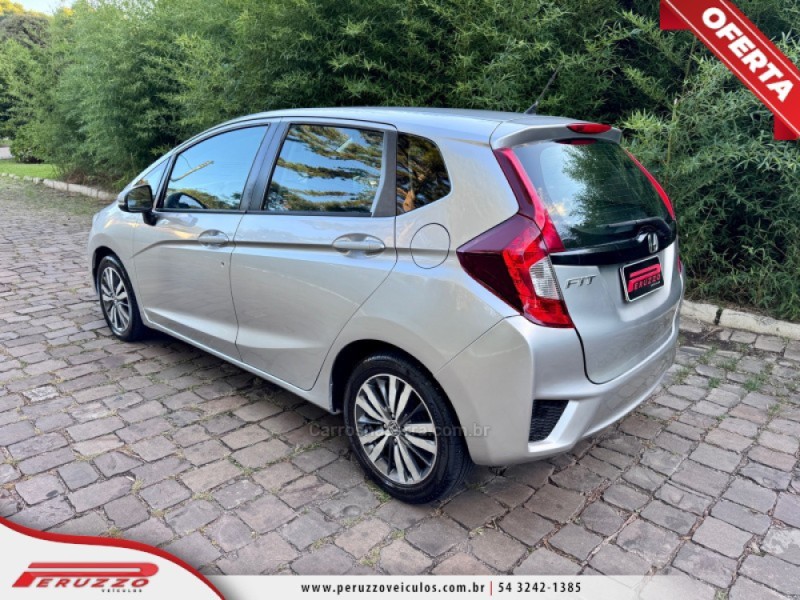 FIT 1.5 EXL 16V FLEX 4P AUTOMÁTICO - 2015 - NOVA PRATA