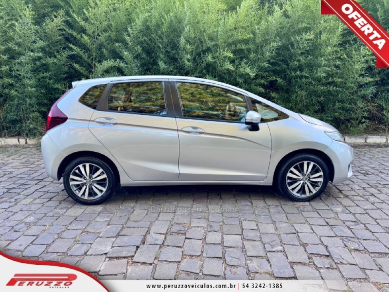 FIT 1.5 EXL 16V FLEX 4P AUTOMÁTICO - 2015 - NOVA PRATA