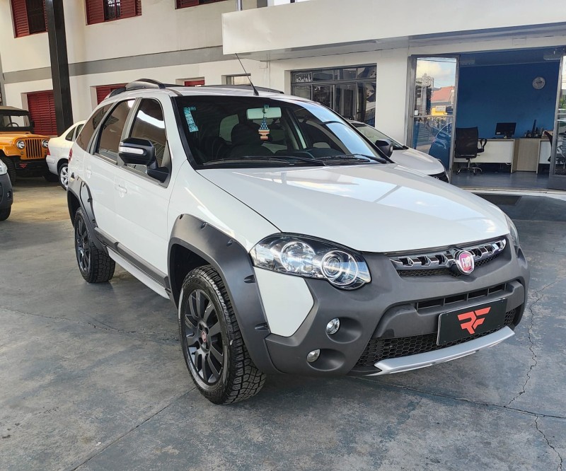 palio 1.8 mpi adventure weekend 16v flex 4p automatizado 2016 caxias do sul