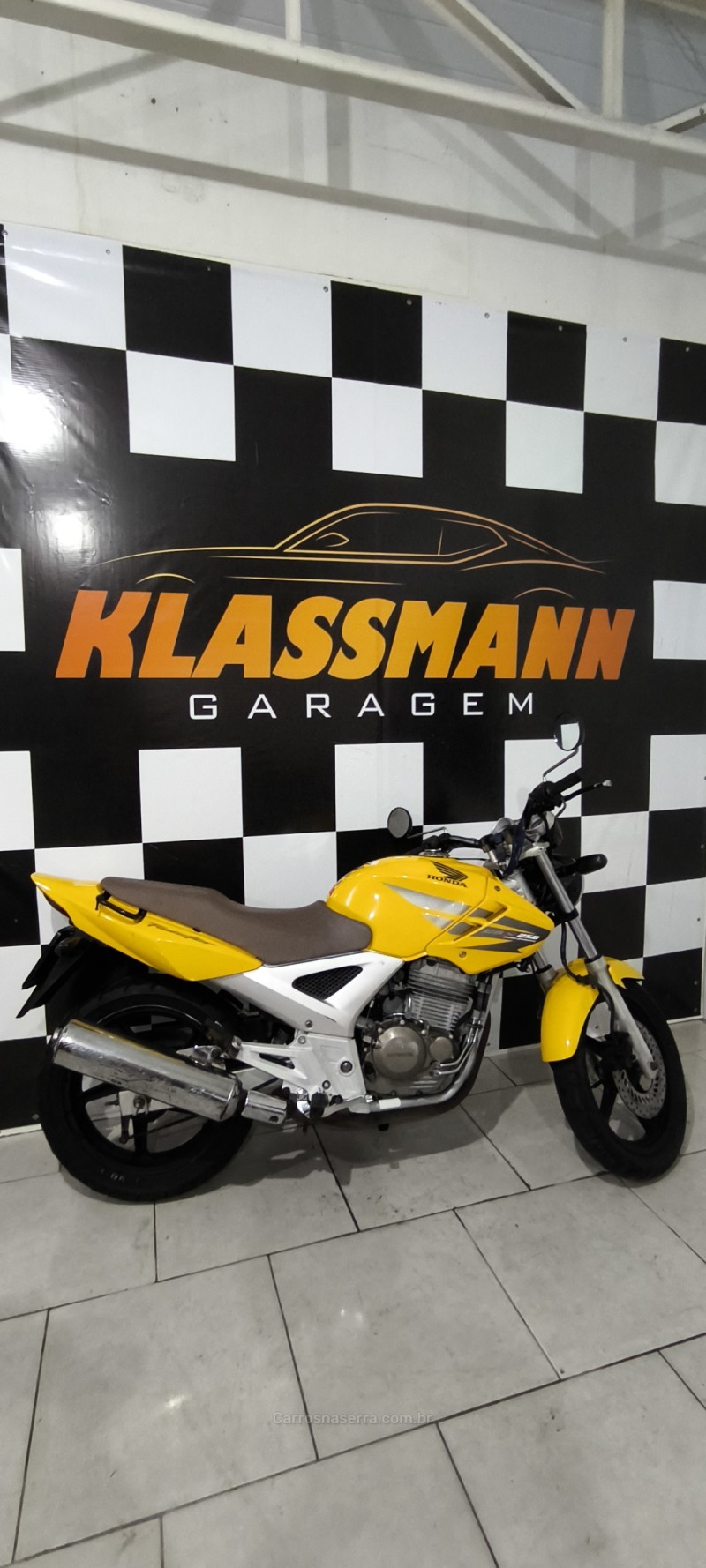 cb 250f twister  2007 sao pedro da serra