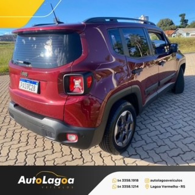 RENEGADE 1.8 16V FLEX SPORT 4P MANUAL - 2016 - LAGOA VERMELHA