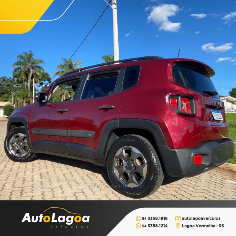 RENEGADE 1.8 16V FLEX SPORT 4P MANUAL - 2016 - LAGOA VERMELHA