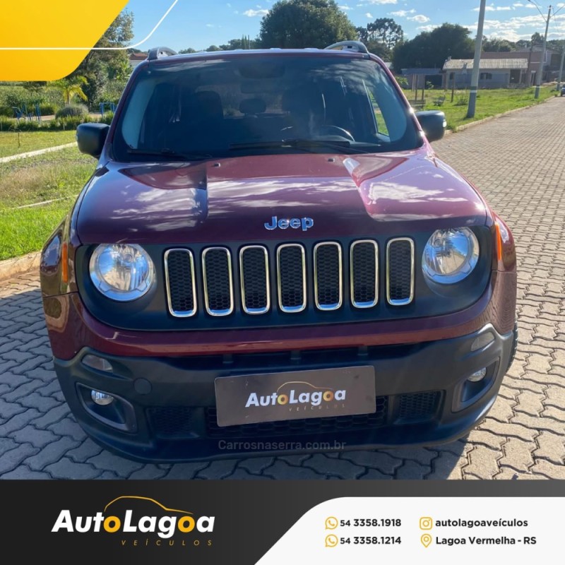 RENEGADE 1.8 16V FLEX SPORT 4P MANUAL - 2016 - LAGOA VERMELHA