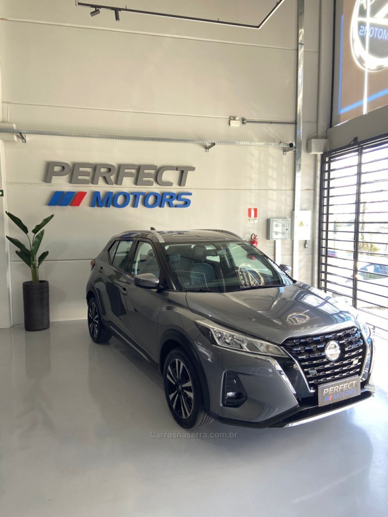 kicks 1.6 advance 16v flex 4p automatico 2021 bento goncalves