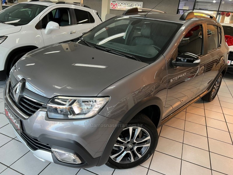 sandero 1.6 stepway iconic x tronic 16v flex 4p automatico 2023 caxias do sul