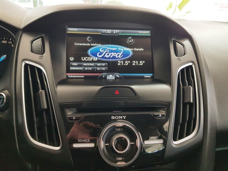 FOCUS 2.0 TITANIUM HATCH 16V FLEX 4P AUTOMÁTICO - 2016 - CAXIAS DO SUL