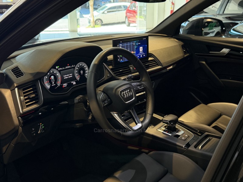 Q5 2.0 TFSI S LINE BLACK QUATTRO S TRONIC GASOLINA 4P - 2023 - CAXIAS DO SUL