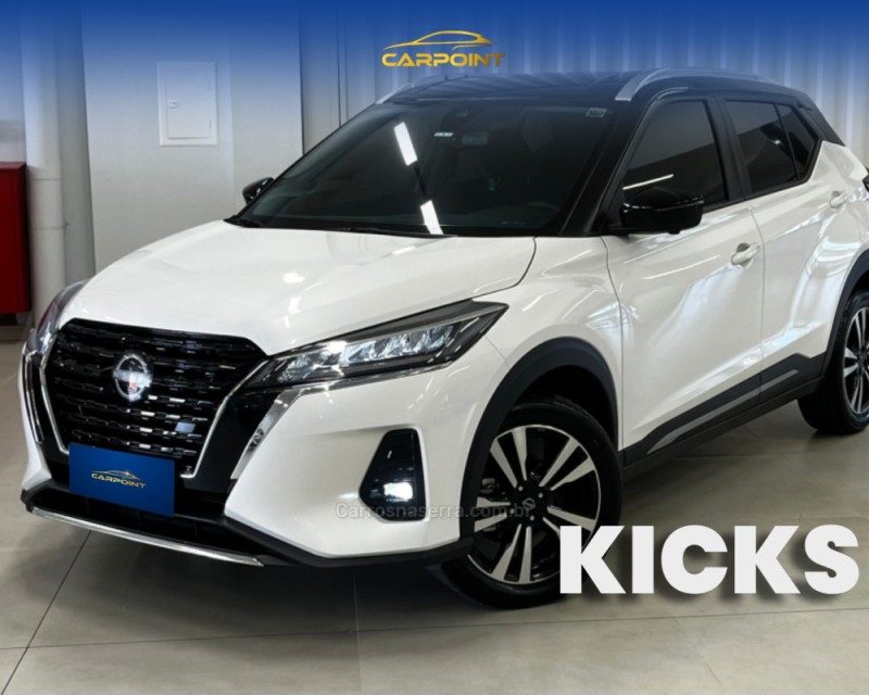 kicks 1.6 exclusive 16v flex 4p automatico 2024 caxias do sul