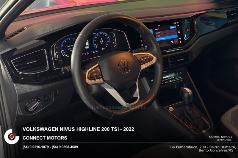NIVUS 1.0 TSI HIGHLINE FLEX 4P AUTOMÁTICO - 2022 - BENTO GONçALVES