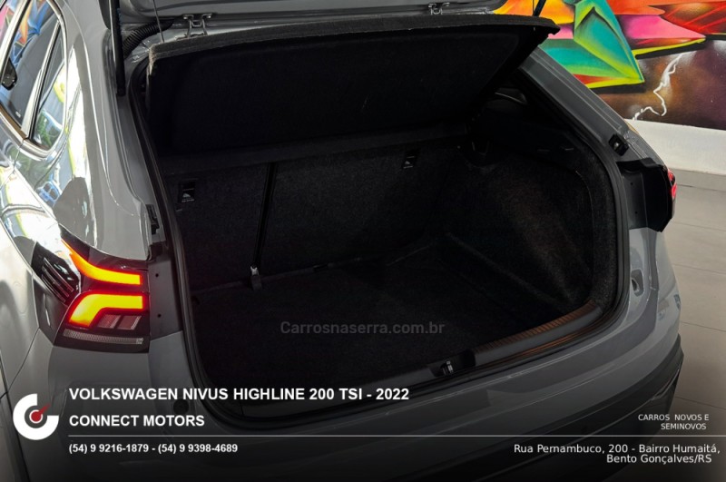 NIVUS 1.0 TSI HIGHLINE FLEX 4P AUTOMÁTICO - 2022 - BENTO GONçALVES