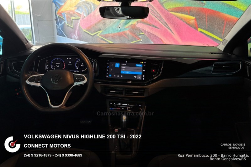 NIVUS 1.0 TSI HIGHLINE FLEX 4P AUTOMÁTICO - 2022 - BENTO GONçALVES