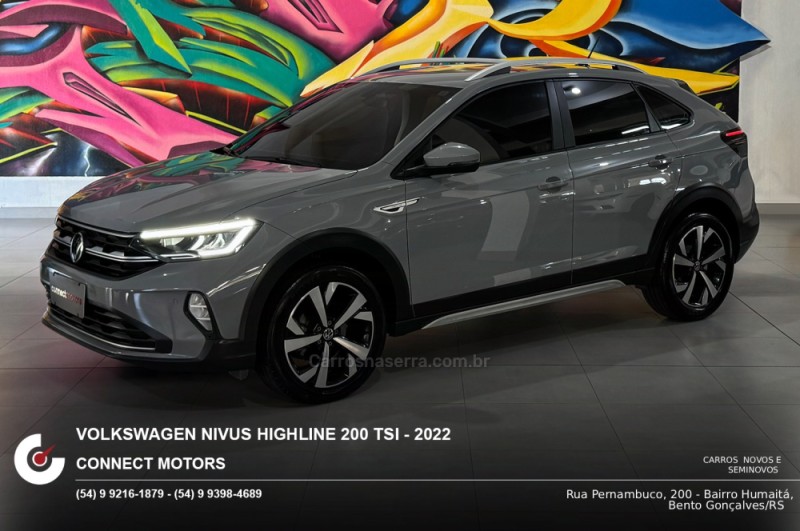 NIVUS 1.0 TSI HIGHLINE FLEX 4P AUTOMÁTICO - 2022 - BENTO GONçALVES