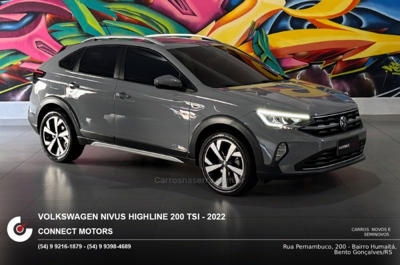 nivus 1.0 tsi highline flex 4p automatico 2022 bento goncalves