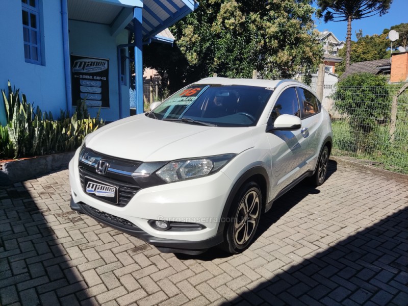 hr v 1.8 16v flex exl 4p automatico 2016 canela