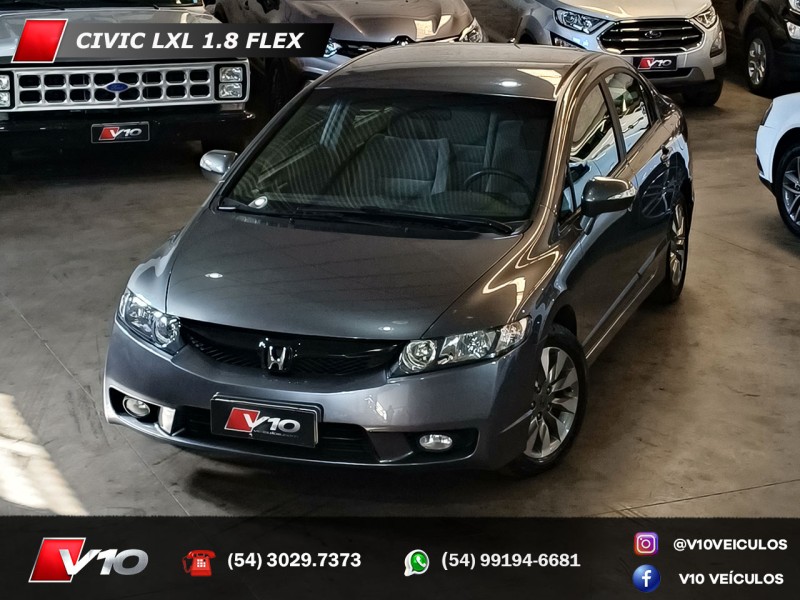 civic 1.8 lxl 16v flex 4p automatico 2011 caxias do sul