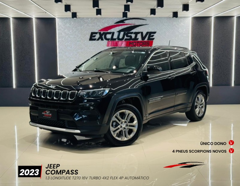 compass 1.3 longitude t270 16v turbo 4x2 flex 4p automatico 2023 caxias do sul