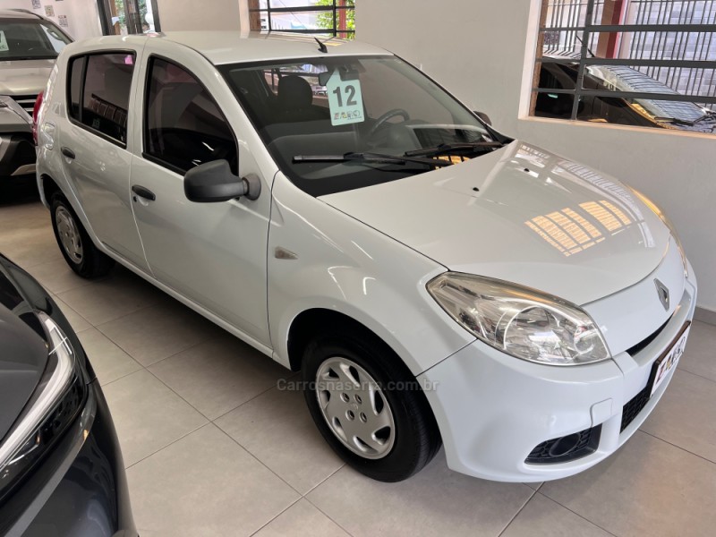 SANDERO 1.0 AUTHENTIQUE 16V FLEX 4P MANUAL - 2012 - CARLOS BARBOSA