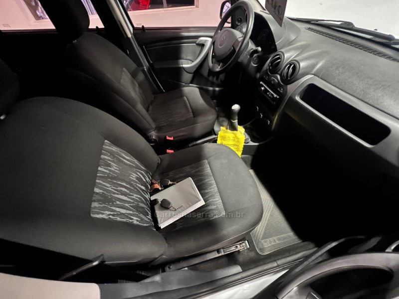 SANDERO 1.0 AUTHENTIQUE 16V FLEX 4P MANUAL - 2012 - CARLOS BARBOSA