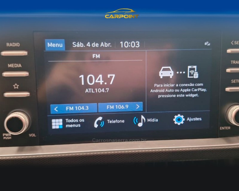 CRETA 1.0 LIMITED 12V TURBO FLEX 4P AUTOMÁTICO - 2025 - CAXIAS DO SUL