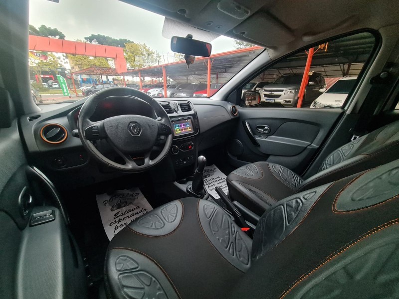 SANDERO 1.6 STEPWAY 16V FLEX 4P MANUAL - 2016 - CANELA