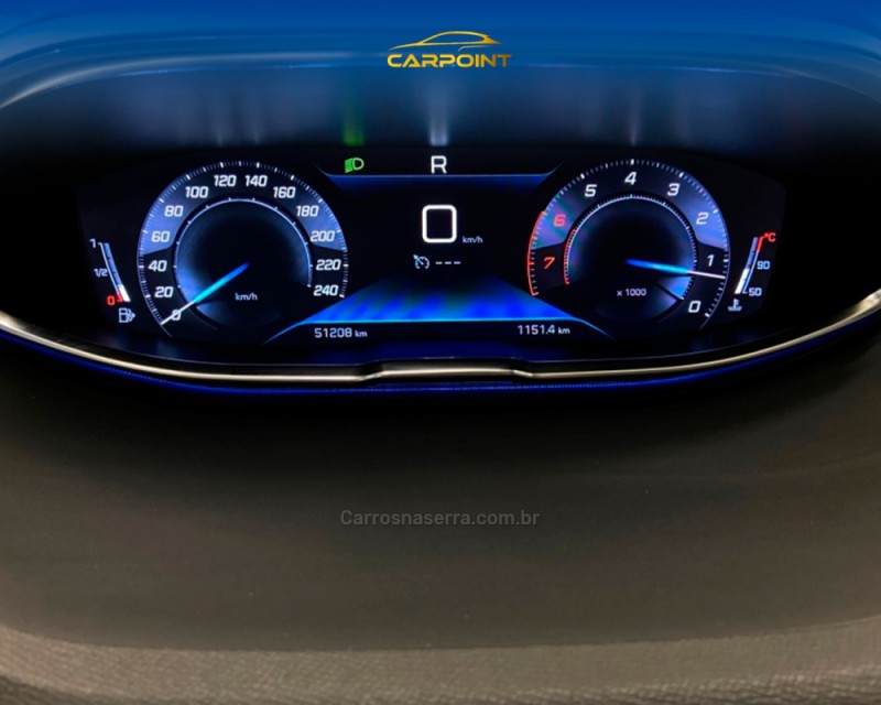 3008 1.6 ALLURE THP 16V GASOLINA 4P AUTOMÁTICO - 2020 - CAXIAS DO SUL