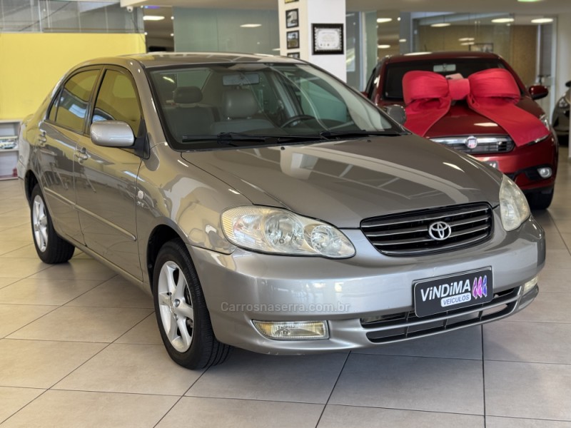 corolla 1.8 xei 16v flex 4p automatico 2003 flores da cunha