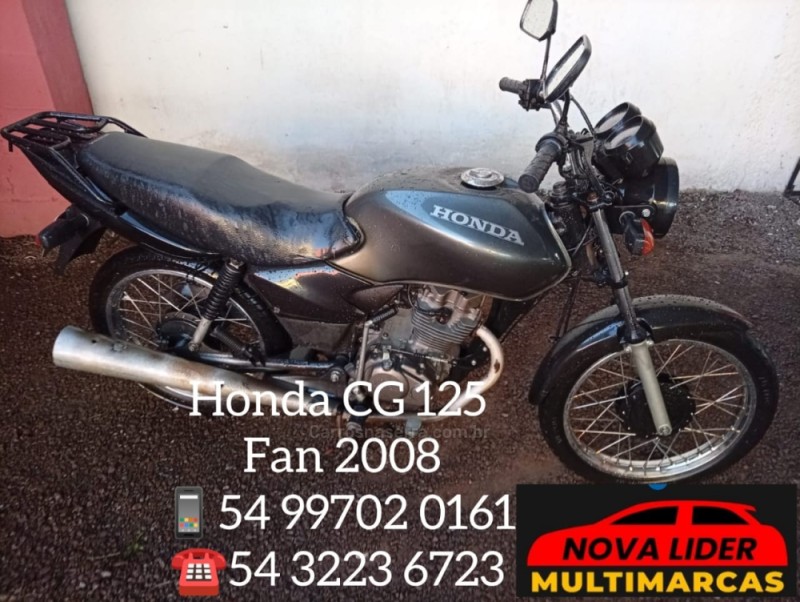 cg 125 fan 2008 caxias do sul