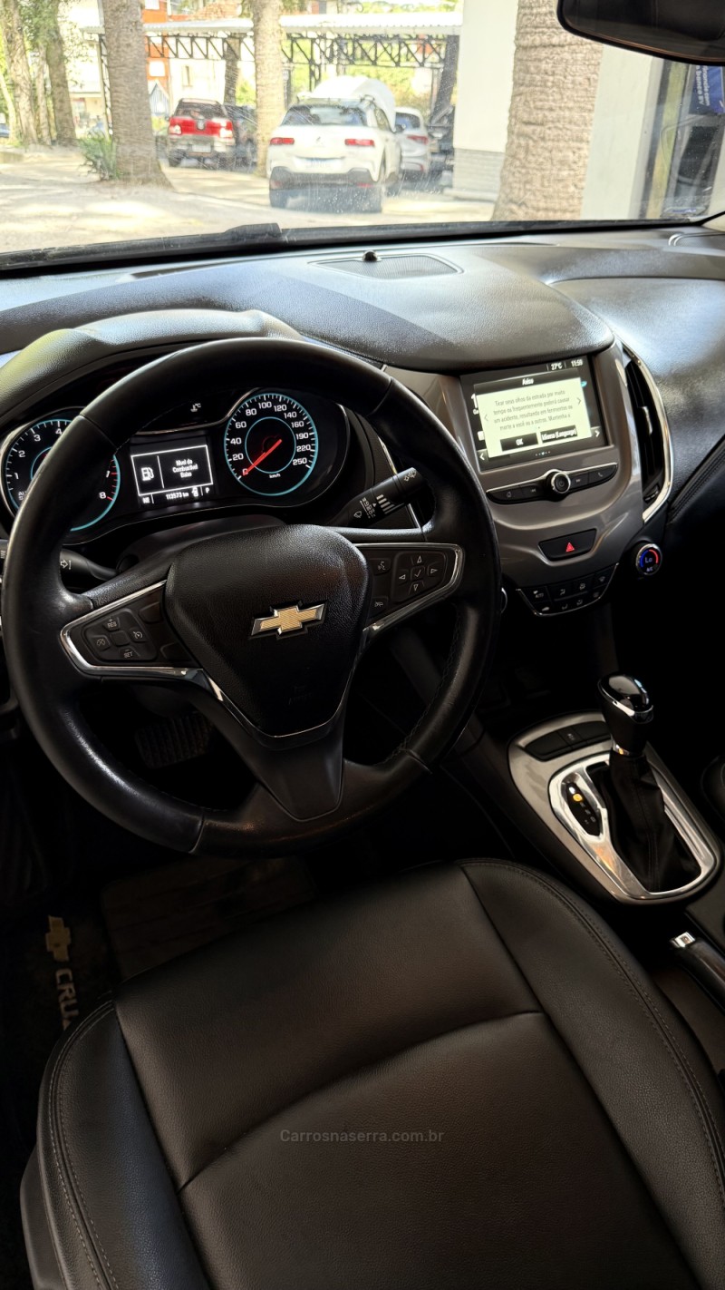 CRUZE 1.4 TURBO LT 16V FLEX 4P AUTOMÁTICO - 2018 - CANELA