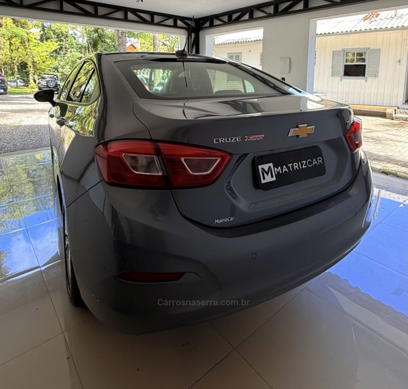 CRUZE 1.4 TURBO LT 16V FLEX 4P AUTOMÁTICO - 2018 - CANELA