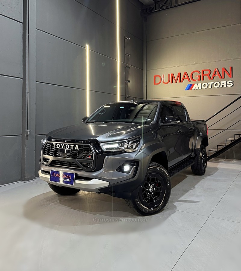 hilux 2.8 gr s 4x4 cd 16v turbo intercooler diesel 4p automatico 2024 passo fundo