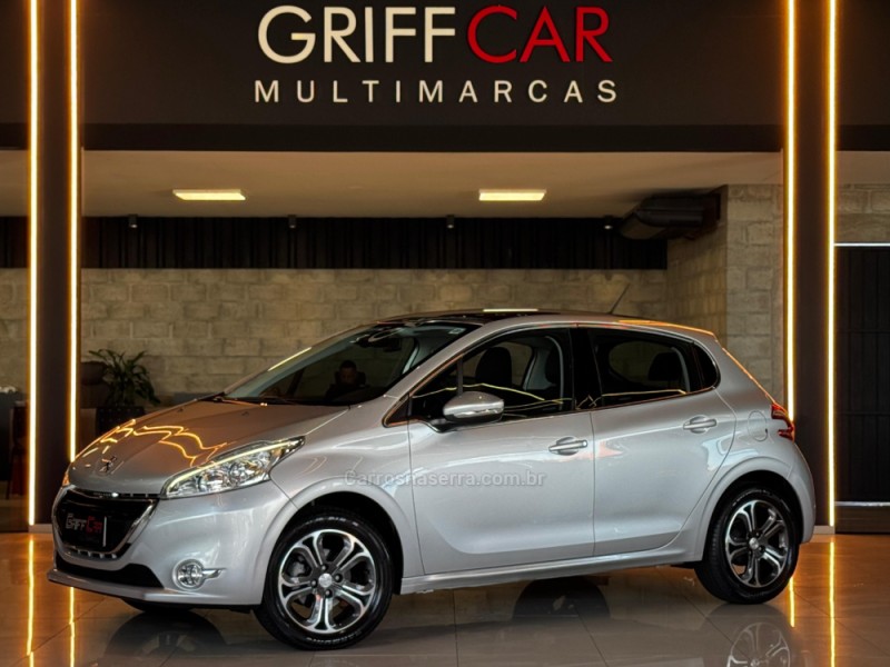 208 1.6 griffe 16v flex 4p automatico 2015 dois irmaos