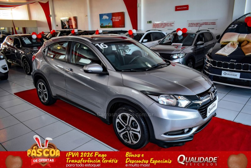 hr v 1.8 16v flex exl 4p automatico 2016 santa cruz do sul