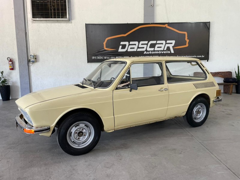 BRASILIA 1.6 8V GASOLINA 2P MANUAL - 1975 - BOM PRINCíPIO