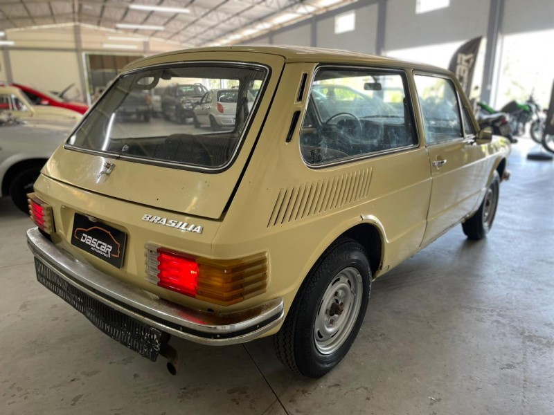 BRASILIA 1.6 8V GASOLINA 2P MANUAL - 1975 - BOM PRINCíPIO