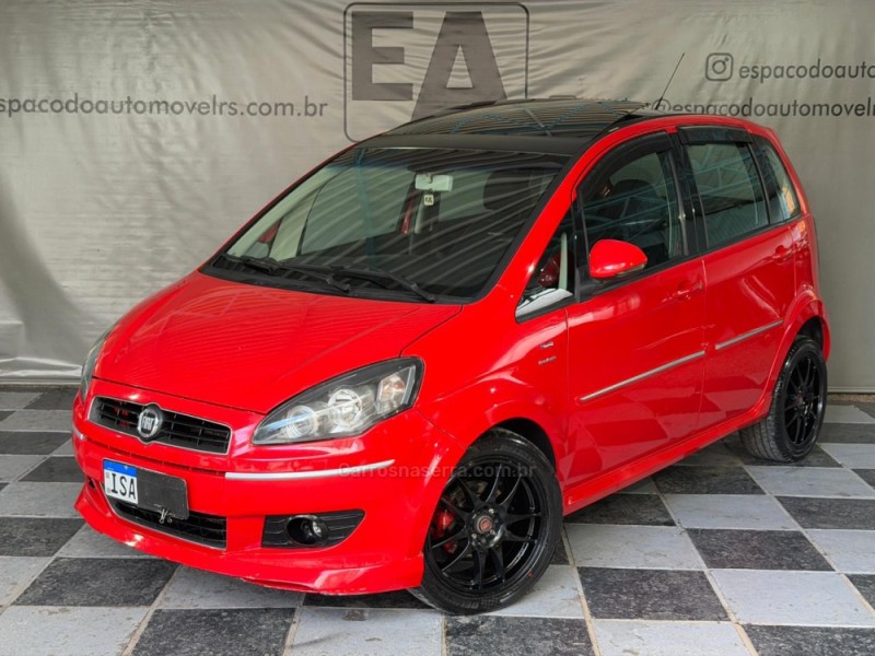 idea 1.8 mpi sporting 16v flex 4p automatizado 2012 nova prata