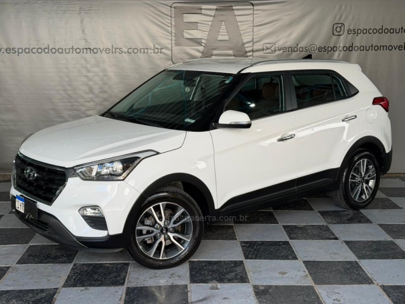 creta 2.0 16v flex prestige automatico 2019 nova prata