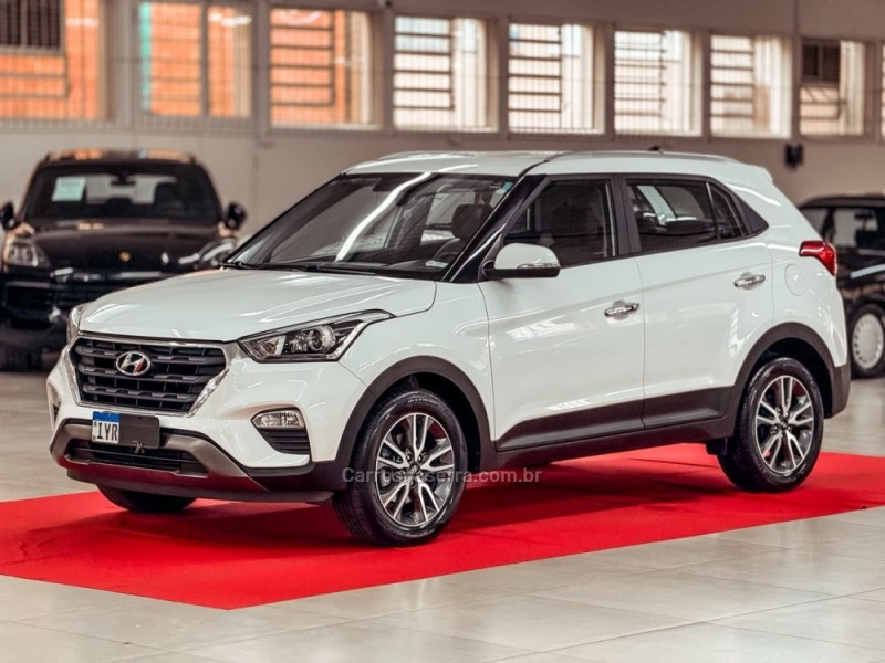 creta 2.0 16v flex prestige automatico 2019 nova prata