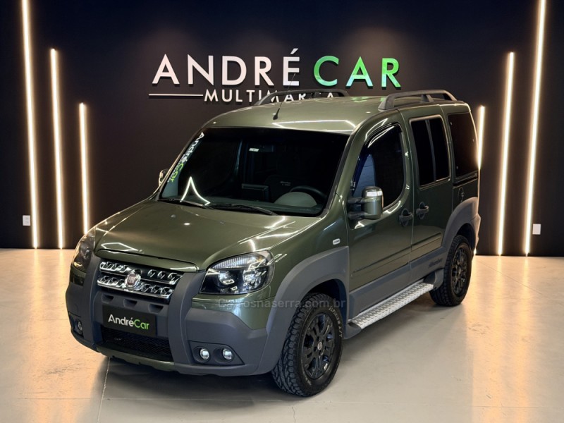 DOBLÓ 1.8 MPI ADVENTURE LOCKER 8V FLEX 4P MANUAL - 2014 - ESTâNCIA VELHA