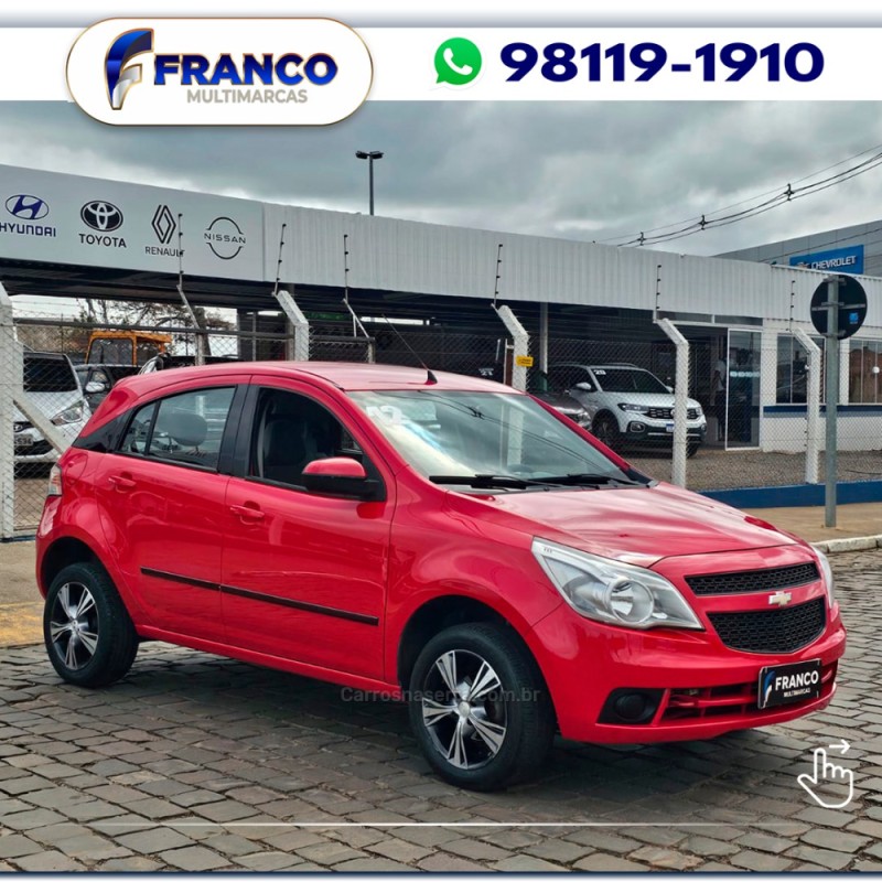 AGILE 1.4 MPFI LT 8V FLEX 4P MANUAL - 2012 - VACARIA
