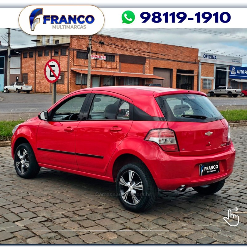 AGILE 1.4 MPFI LT 8V FLEX 4P MANUAL - 2012 - VACARIA